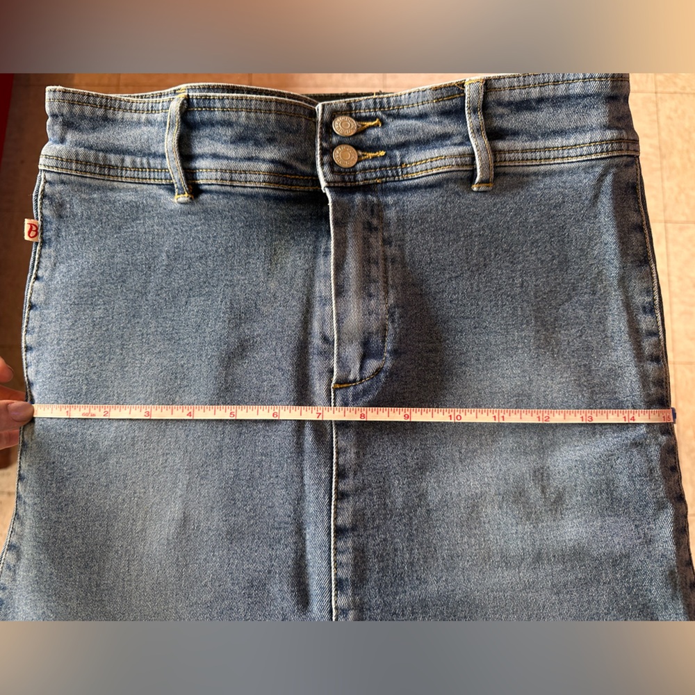 Buffalo David Bitton Medium Wash Skirt